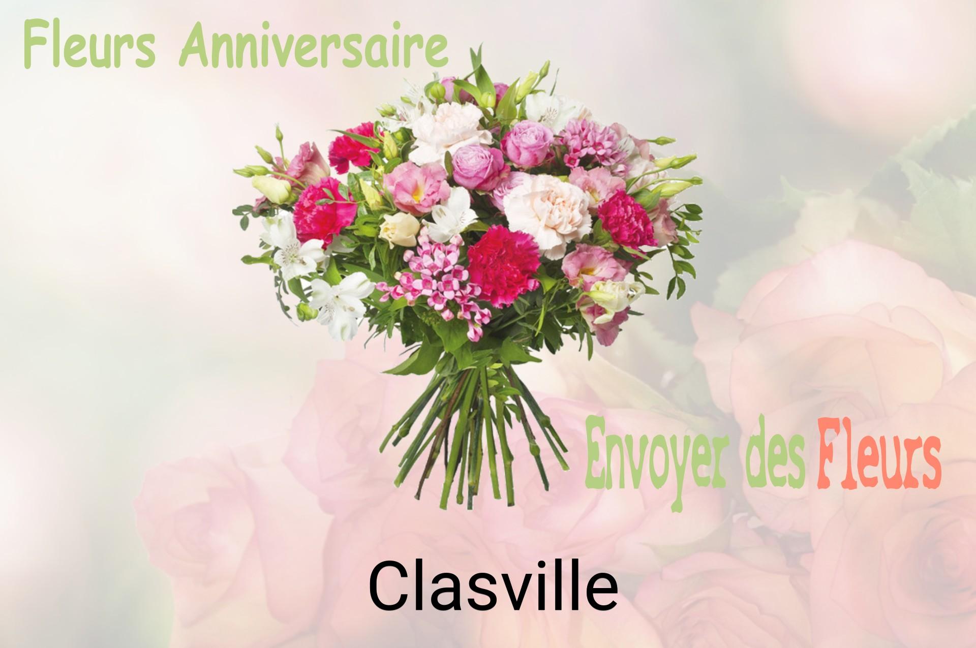 Bouquet de fleurs d’anniversaire livré à Clasville